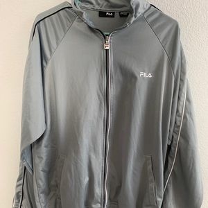 Men’s L FILA zip up jacket